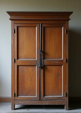 Mobile antico prima del restauro